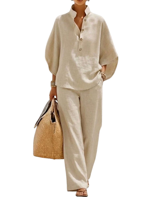 Set Elegant Lejer din 2 Piese cu Stil Modern