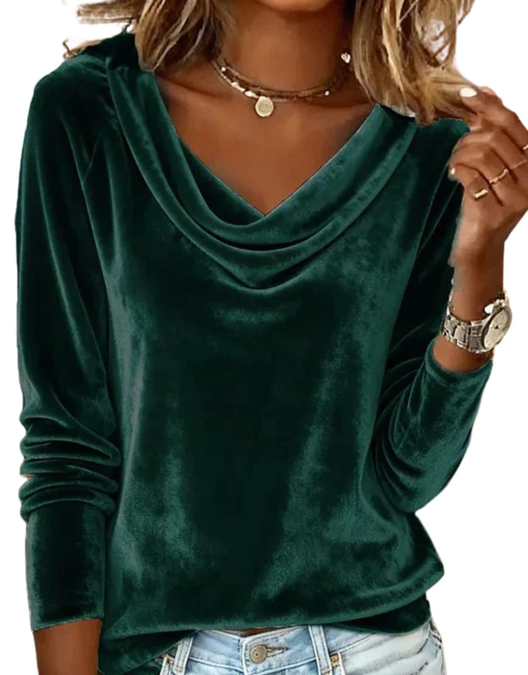 Bluză Lux din Catifea