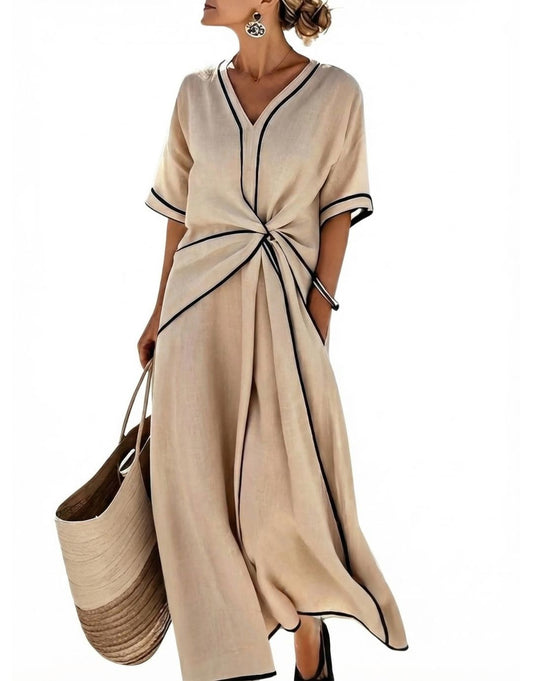 Rochie Elegantă cu Croială Flatantă