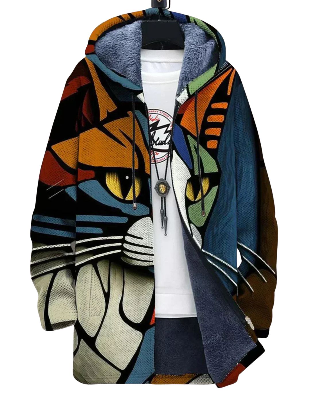 Hanorac Artistic cu Fermoar