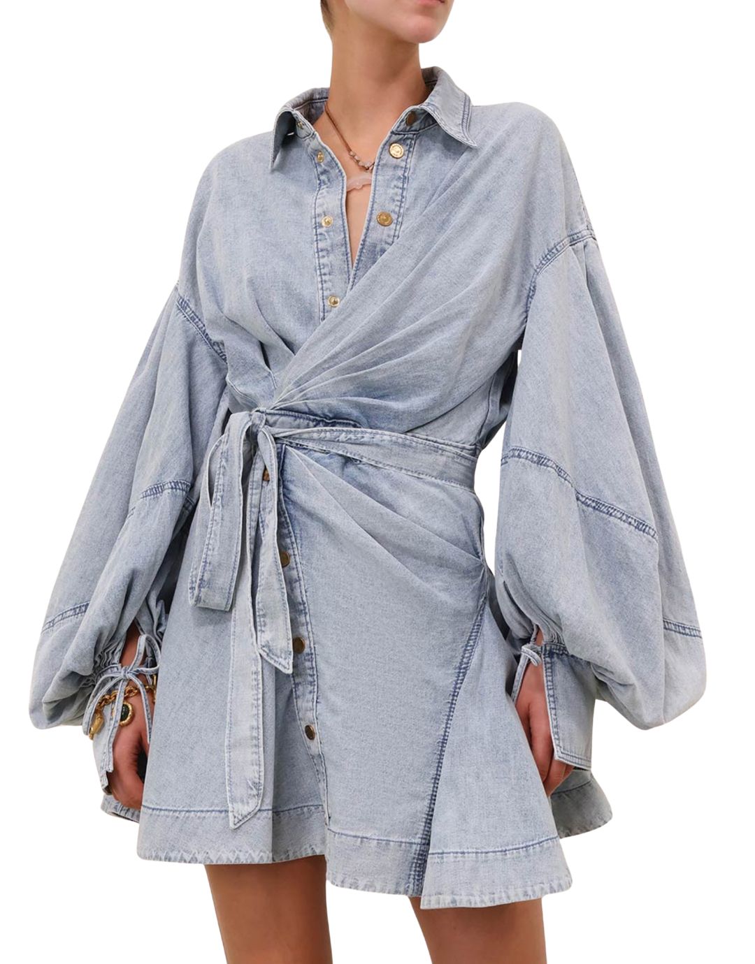 Rochie Denim Petrecută