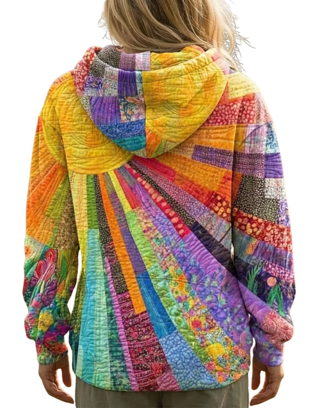 Hanorac multicolor boemian