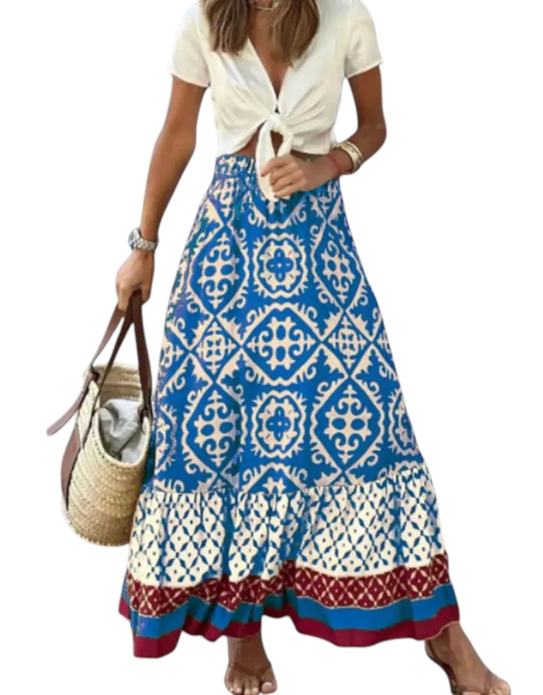 Clara - Fustă elegantă de primăvară