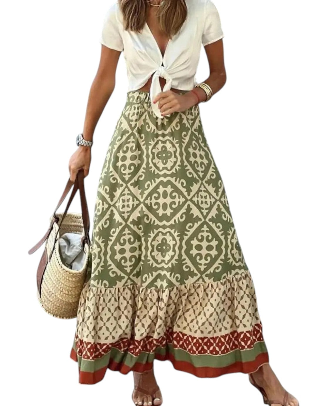 Clara - Fustă elegantă de primăvară