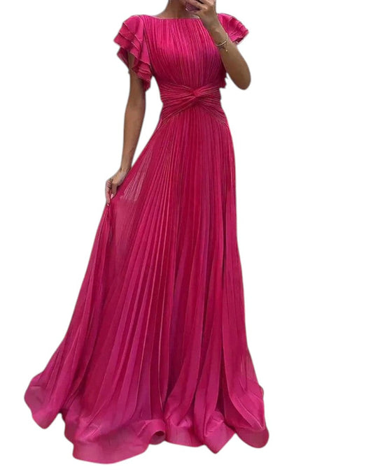 Aurelia - Rochie de seară plisată