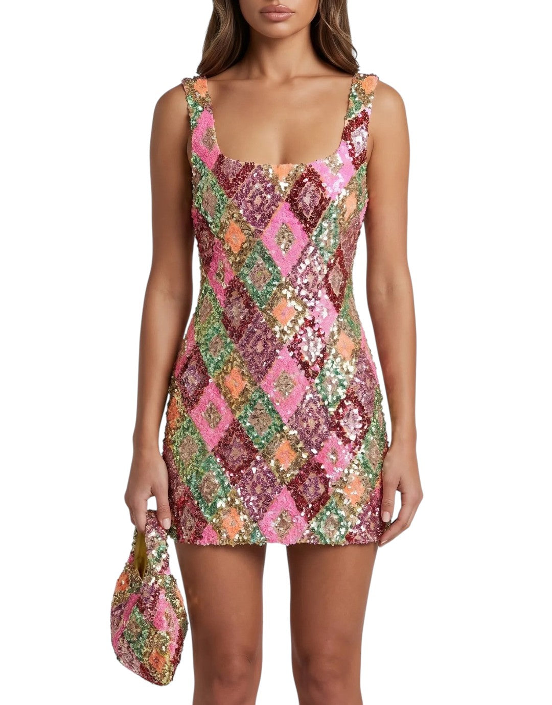 Sparkora - Rochie Mini Strălucitoare