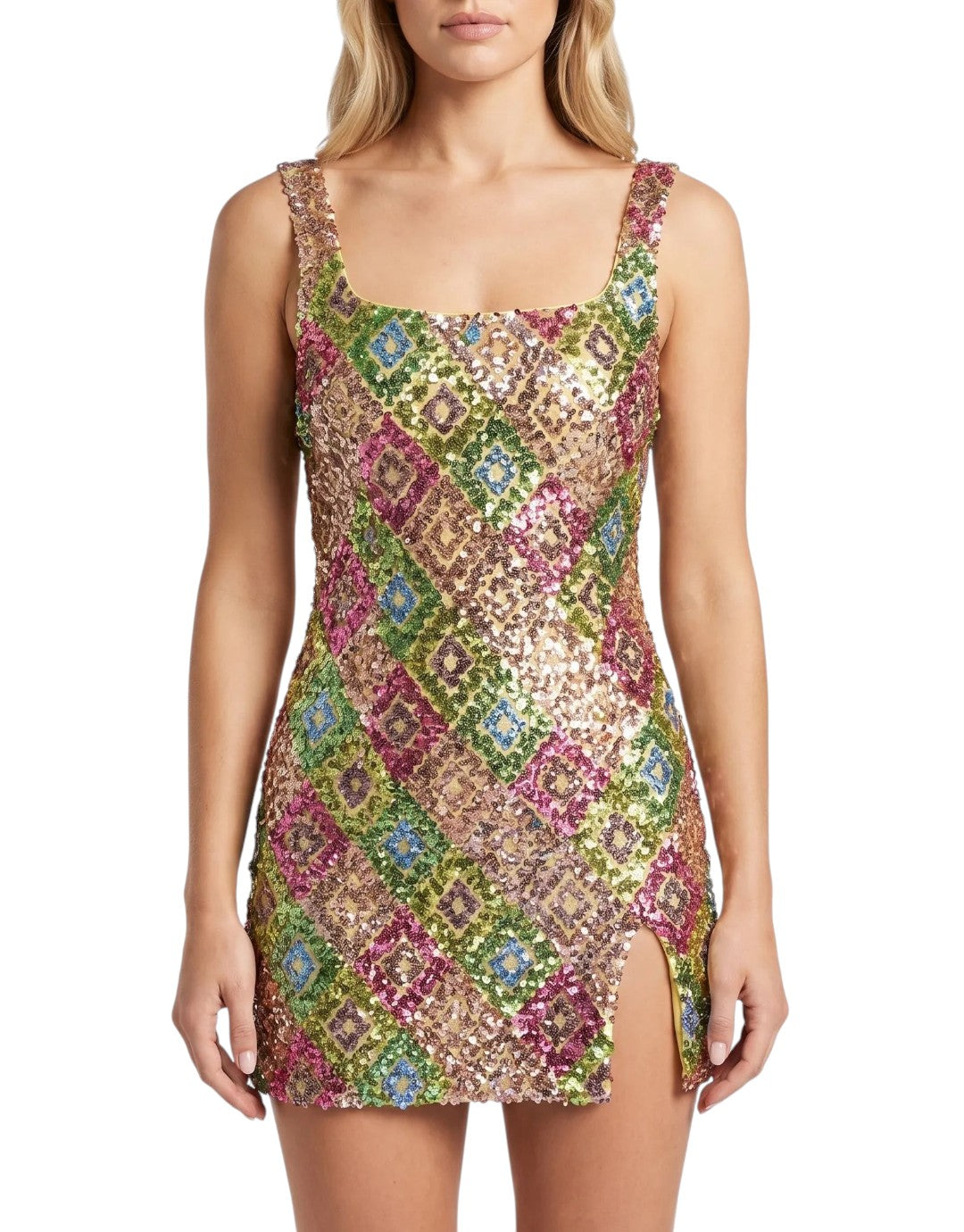 Sparkora - Rochie Mini Strălucitoare