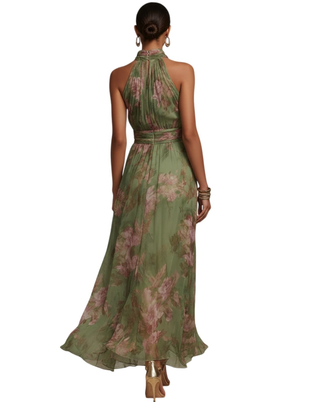 Anthea - Rochie maxi florală