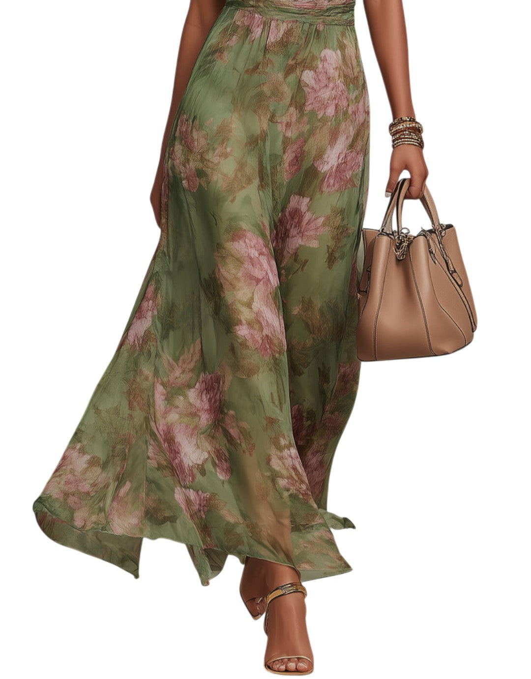 Anthea - Rochie maxi florală