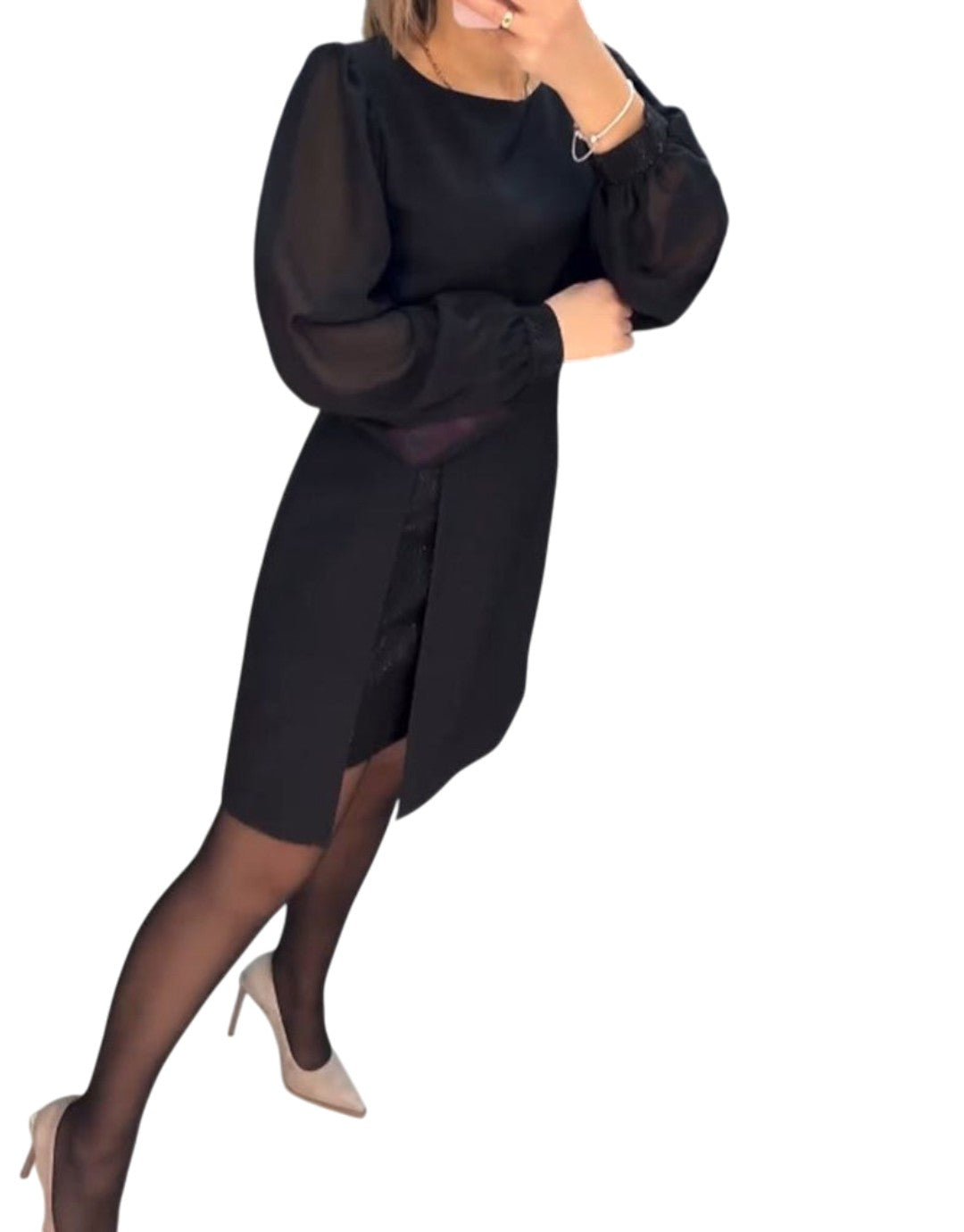 Celeste - Rochie elegantă atemporală