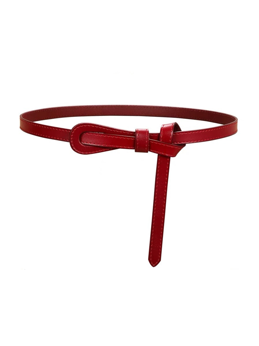Curea Elegantă Subțire din Piele Sintetică pentru Femei - MDA0175H2Y