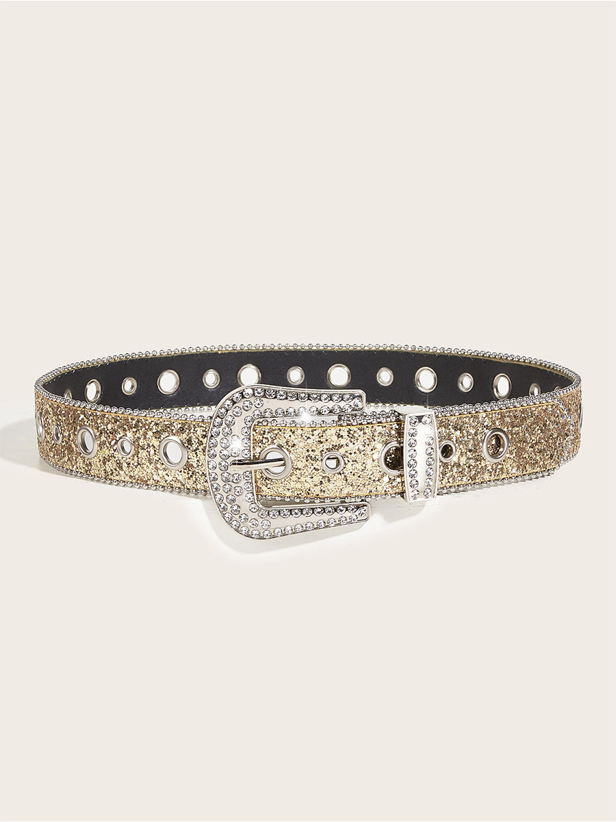 Curea Elegantă pentru Femei cu Rhinestones - Cataramă Decorativă MDA1645H3I