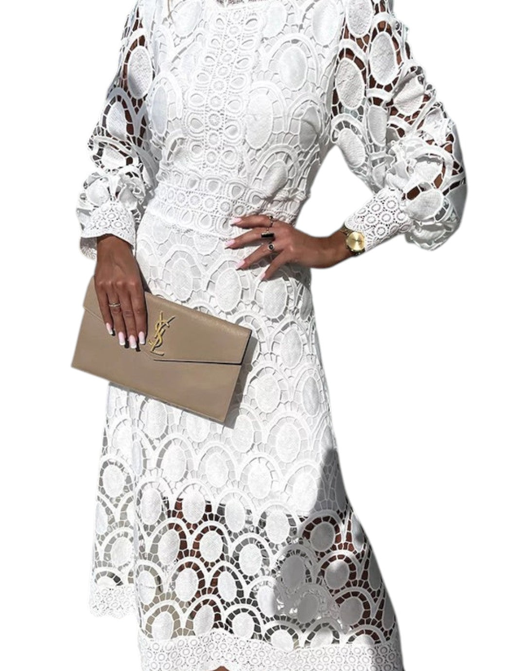 Liza | Rochie Romantică din Dantelă