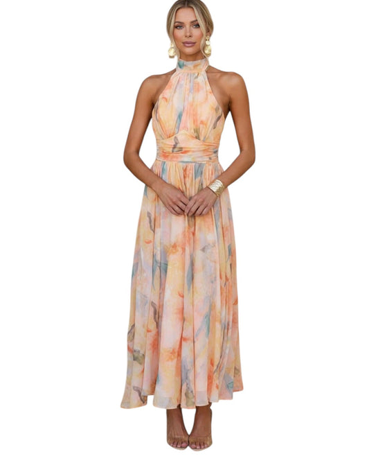 Ava | Rochie Maxi Imprimată