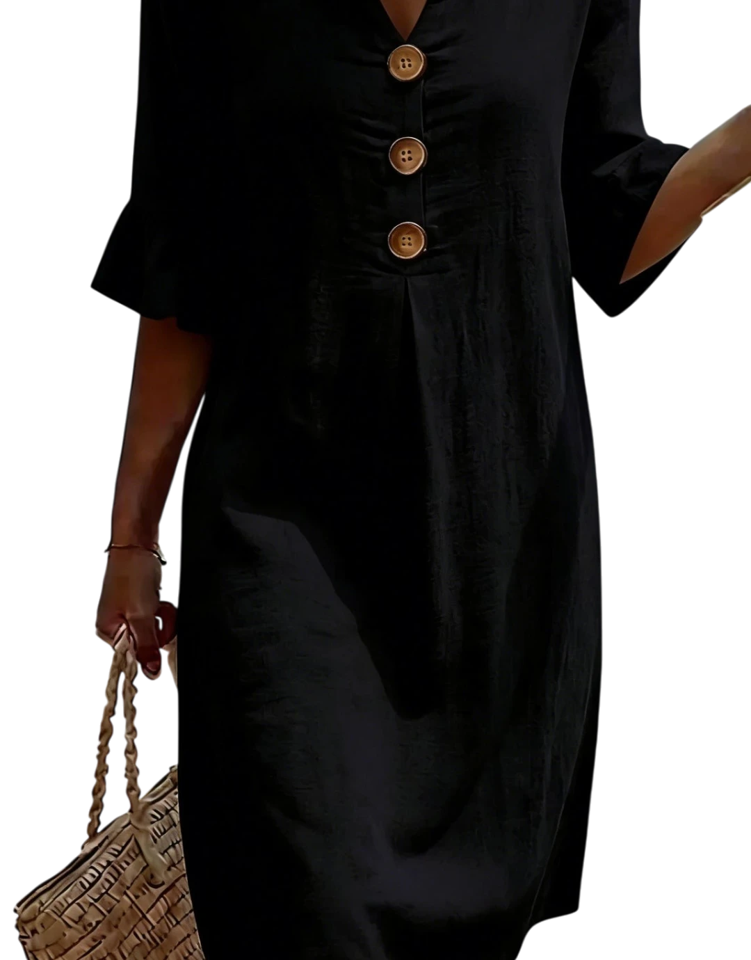 Silvana - Rochie casual din in