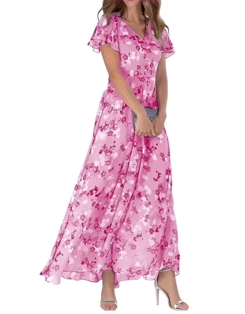 Amira - Rochie maxi vaporoasă