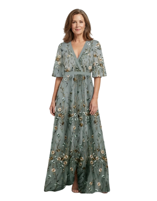 Seraphina - Rochie maxi florală de vară