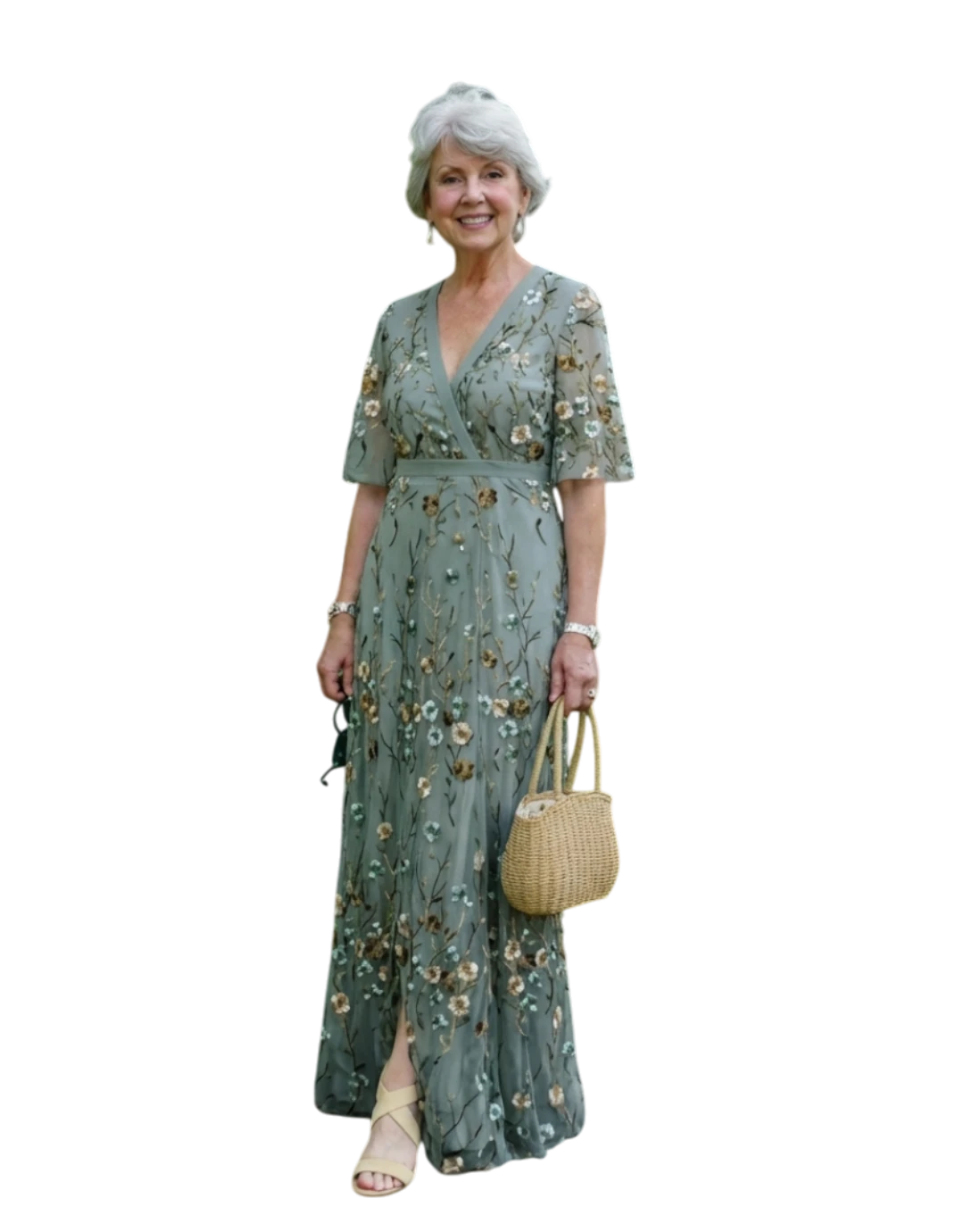 Seraphina - Rochie maxi florală de vară