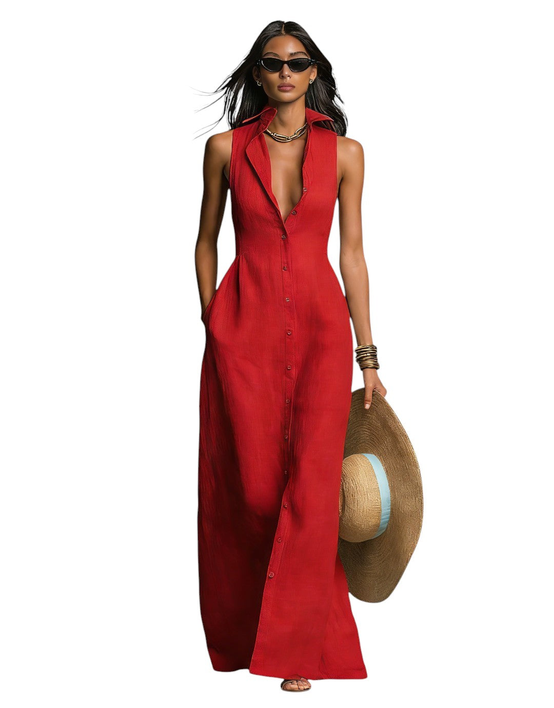Lysandra - Rochie de vară minimalistă