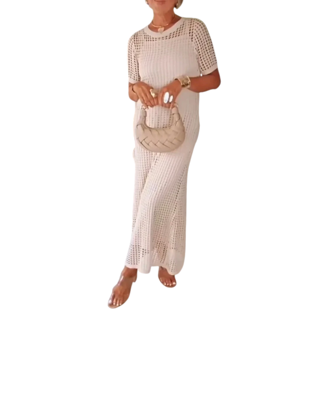 Elara - Rochie maxi decupată