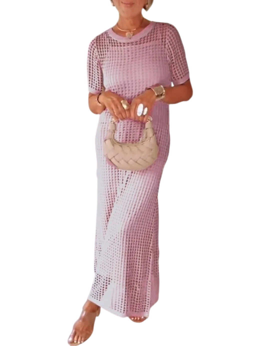 Elara - Rochie maxi decupată