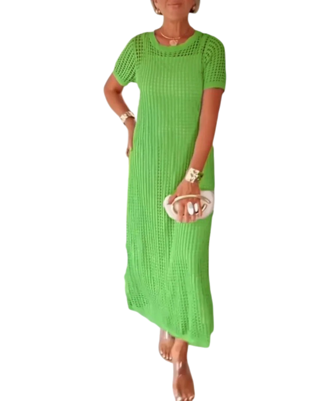 Elara - Rochie maxi decupată